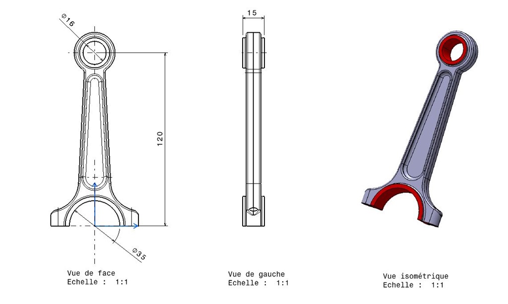 Catia V5 - Vue couleur dans un plan Catia V5 - Vue couleur dans un plan